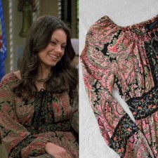 Vintage paisley prairie maxi dress Size S ASO Jackie Burkhart | That 70s Show