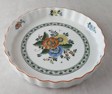 Ancien plat à tarte, décor Alt Amsterdam, en céramique de Villeroy & Boch