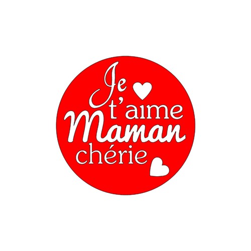 Tampons transparents aime - tampons, t'aime