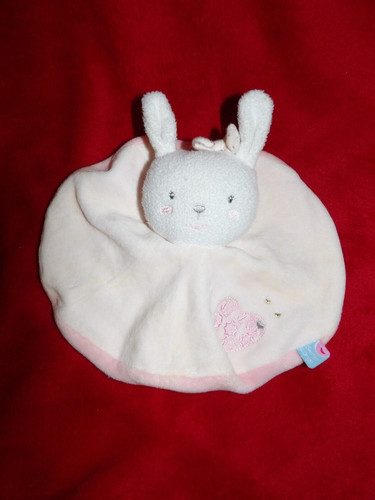 Doudou plat sucre - sucre, lapin