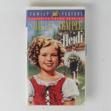 VHS Heidi Avec Shirley Temple