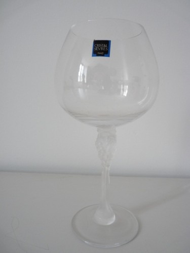 Verre vin cristal - cristal, sevres