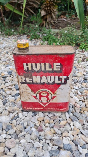 Ancien bidon huile - ancien,