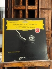 Vinyle 33 tours ancien Beethoven vintage – disque collection musique classique