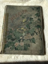 RARE LIVRE HERBIER ANCIEN 1879 FIN XIX  6 PLANCHES ANCIENNES PLANTES