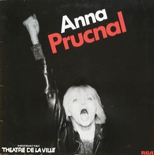 ANNA PRUCNAL  / THEATRE DE LA VILLE    LP  VG +