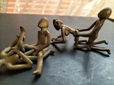 2 ANCIENNES statues érotiques