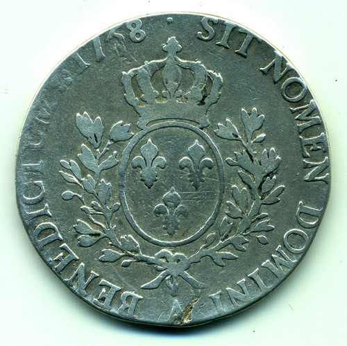 Ecu argent louis - ecu, xv
