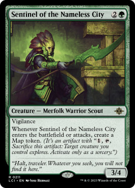 Magic mtg sentinelle de la - -,