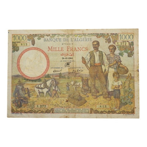 Algerie billet 1000 - 1000, francs