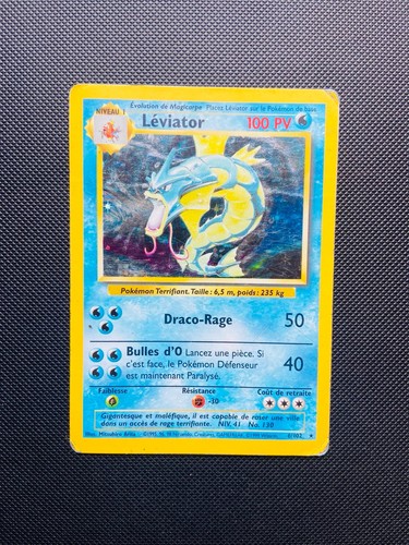 Carte pokemon leviator 102 - carte,