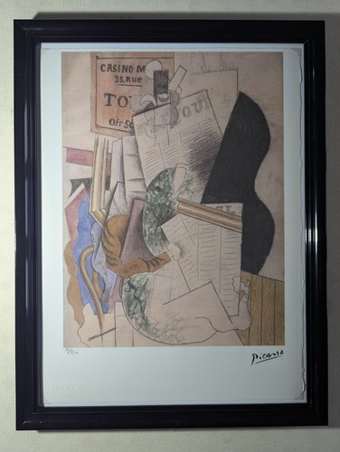 Tableau lithographie pablo - lithographie,