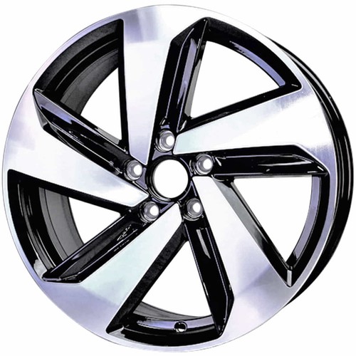 18x7 machined black alloy - 18x7.5,