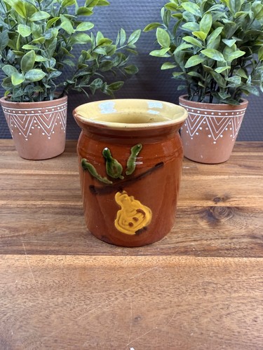 Ancien pot graisse en - à,