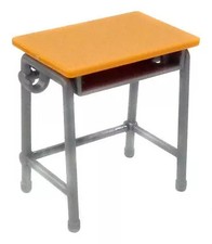 Mini Figurine 5. Bureau A (normal) "Chaise de bureau et sac d'école"