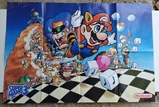 Poster Réversible Super Mario Advance 4 Et F-Zero GX GBA Et GameCube