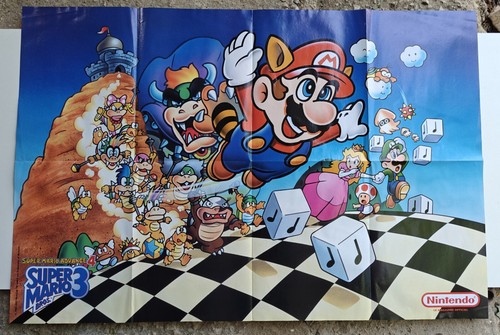 Poster réversible super mario - réversible,