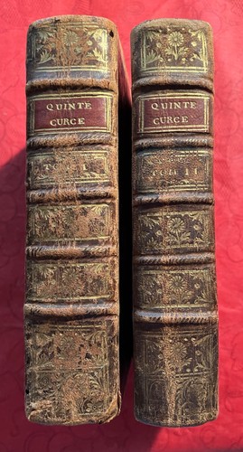 Livre ancien quinte curce de - ancien:quinte-curce",