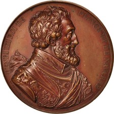 France, Medal, Vie d'Henri