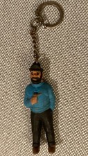 TINTIN HADDOCK    Ancien Rare PORTE  CLE    / ANNEES 60