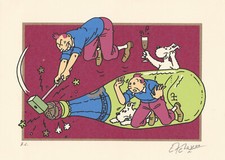 EXEM sérigraphie signée