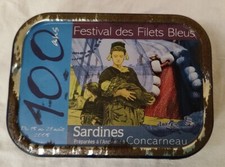 Boîte de sardines Mouettes D'Arvor Concarneau / vide
