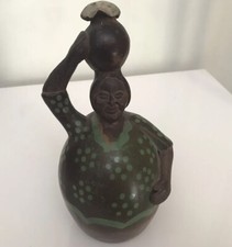 Statuette poterie fait main - statuette,