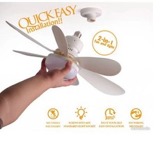 Ampoule Ventilateur  E27 Plafonnier Plafond