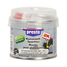 Mastic pour plastiques - Noir - 250 g - Presto