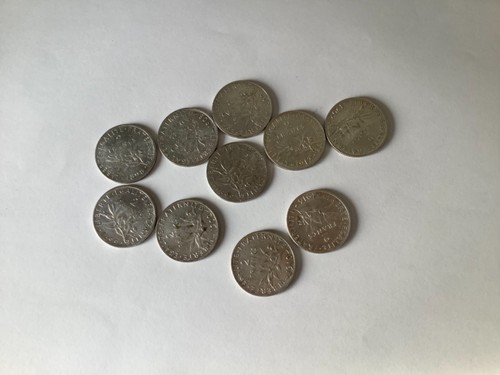 Pièces de 2f - @@@, argent
