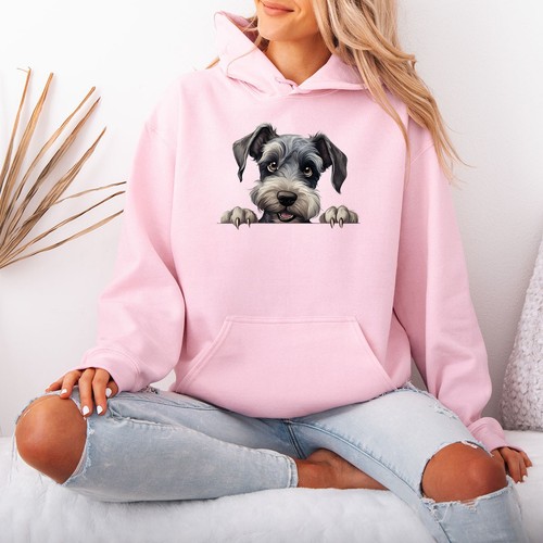 Sweat capuche schnauzer dog - à,