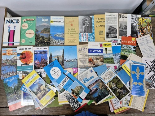 Lot ancien guide - guide, touristique
