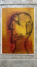 Portrait Profil Abstrait Art