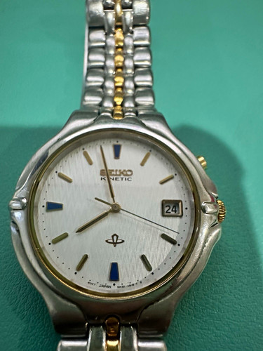 Seiko kinetic two - seiko, two-tone
