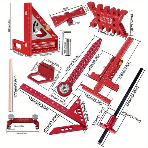 Kit mesure travail bois - mesure, du