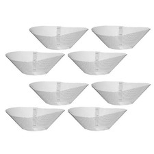  Lot de 8 filtres métalliques pour hotte aspirante : filtre de ventilation pour