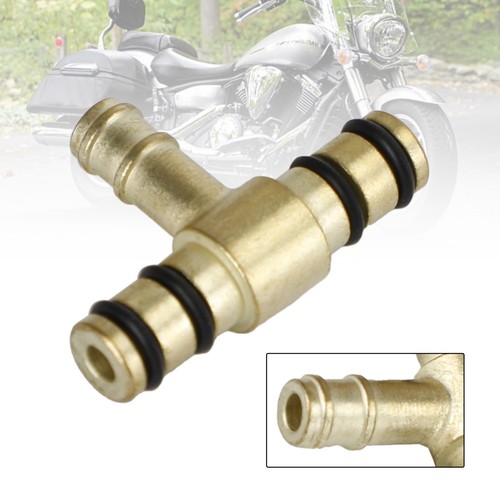 Carburetor brass fuel tee - carburetor,