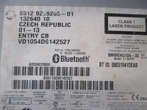Autoradio recepteur bmw serie - ,