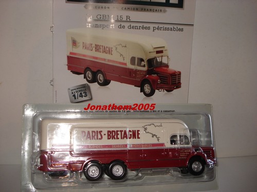 Collection berliet 12 gbm - berliet, n°