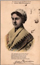 *59460 cpa 18 Les Chansons de Jean Rameau - Jeune Fille Berrichonne