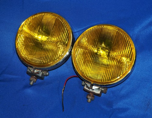 Lampes antibrouillard jaunes - lampes,