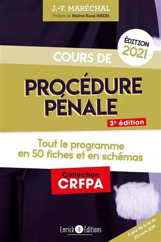 Cours procédure pénale - procédure,