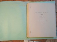 LES MAÎTRES SONNEURS - GEORGE SAND - DECOUPAGE DRAMATIQUE DE JEAN MAZET - 1954