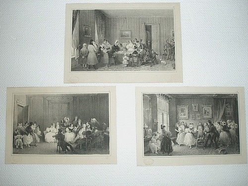 Gravures anciennes xixème - 3,