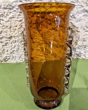 Art déco d 'époque bohème verrerie tchèque  verre tchèque soufflé déco 