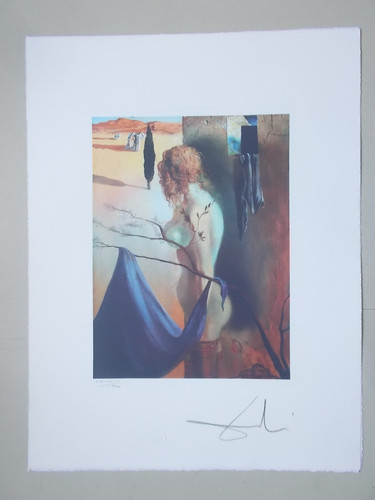 Lithographie salvador dali - lithographie,,