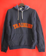 Sweat Training à Capuche POLICHINELLE Bleu Sport Vintage ancien - 171 / S