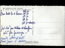 LE VERDON (33) BAC de ROYAN / LA POINTE DE GRAVE , Tarifs & Horaires vers 1950