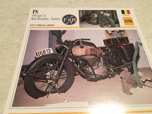 Carte moto 450 type - 450, raid