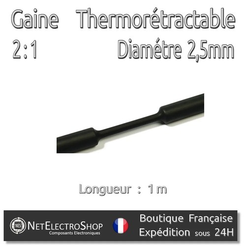Gaine thermo rétractable 1 - gaine,